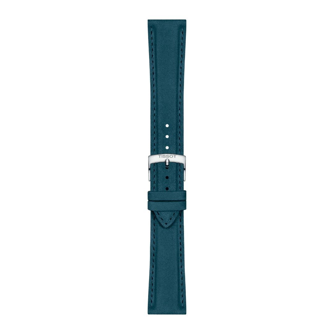 Tissot ranneke, 21 mm, sininen nahka, T852048227