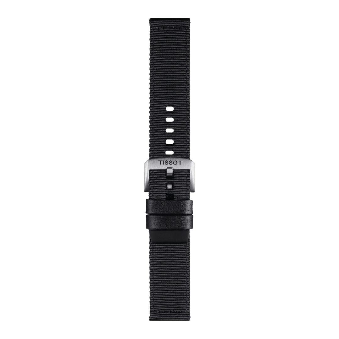 Tissot ranneke, 22 mm, musta kangas, T852046769