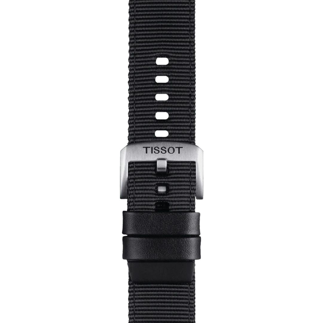 Tissot ranneke, 22 mm, musta kangas, T852046769