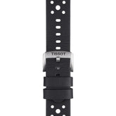 Tissot ranneke, 22 mm, musta nahka, T852046810
