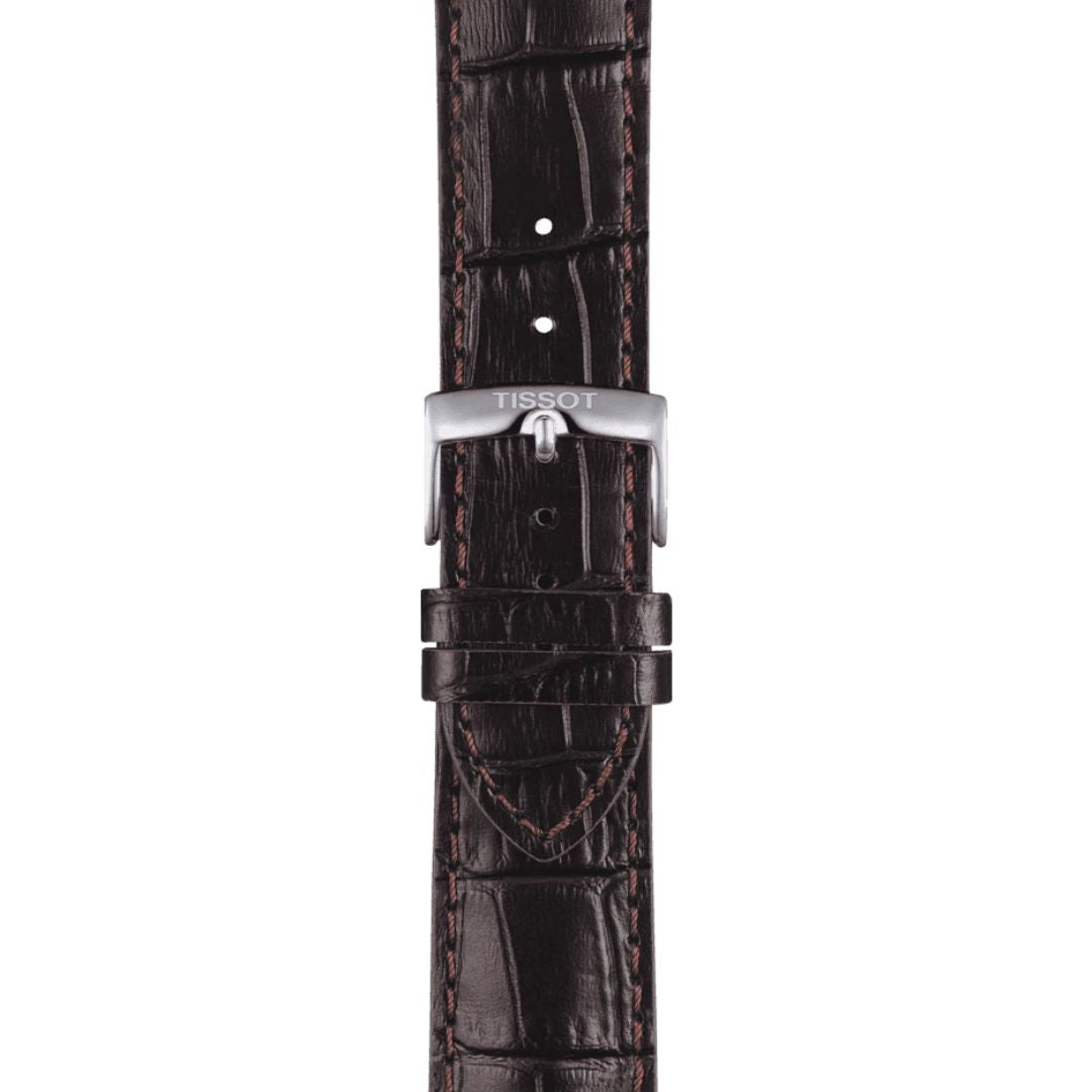 Tissot ranneke, 22 mm, ruskea nahka, T852041655
