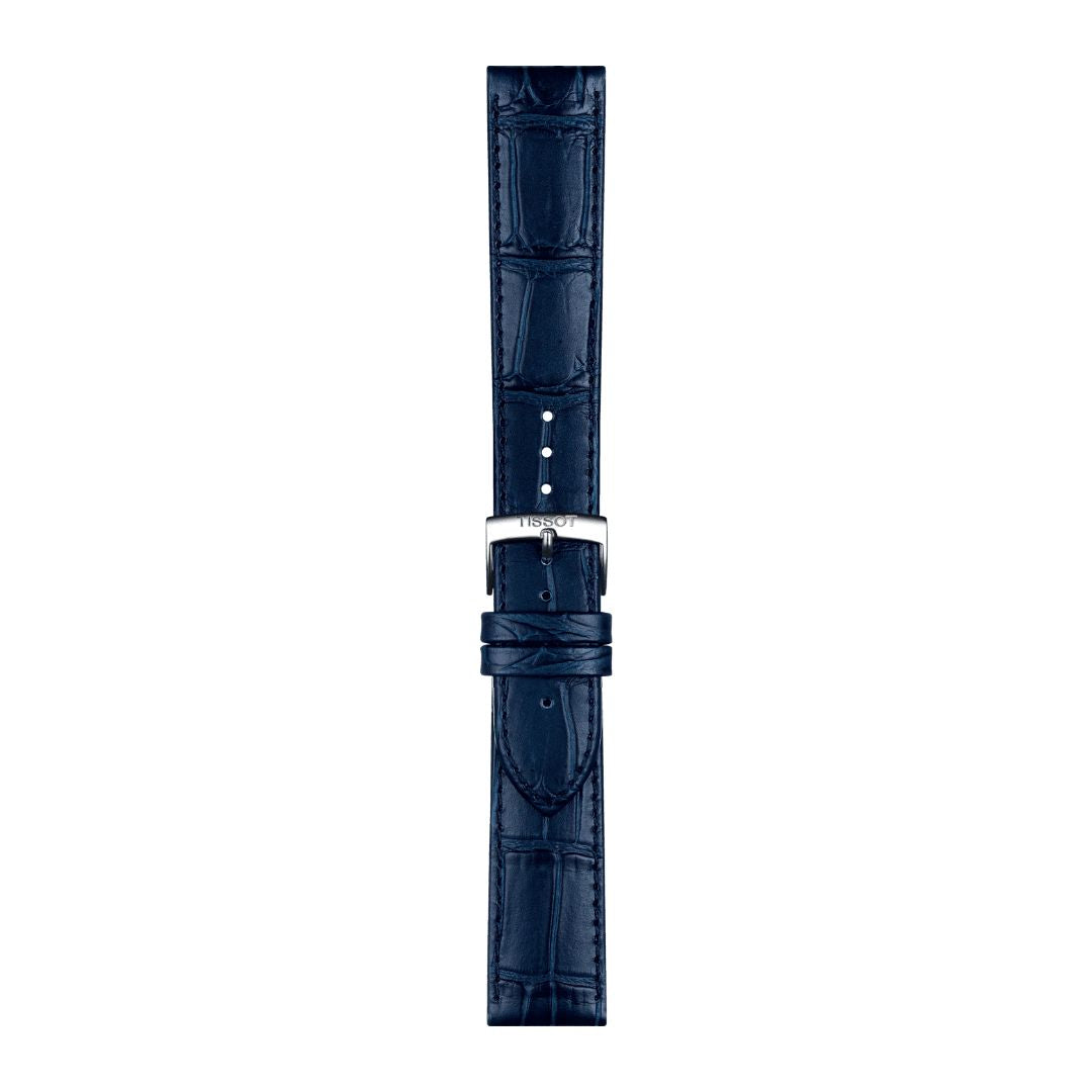Tissot ranneke, 22 mm, sininen nahka, T852041534