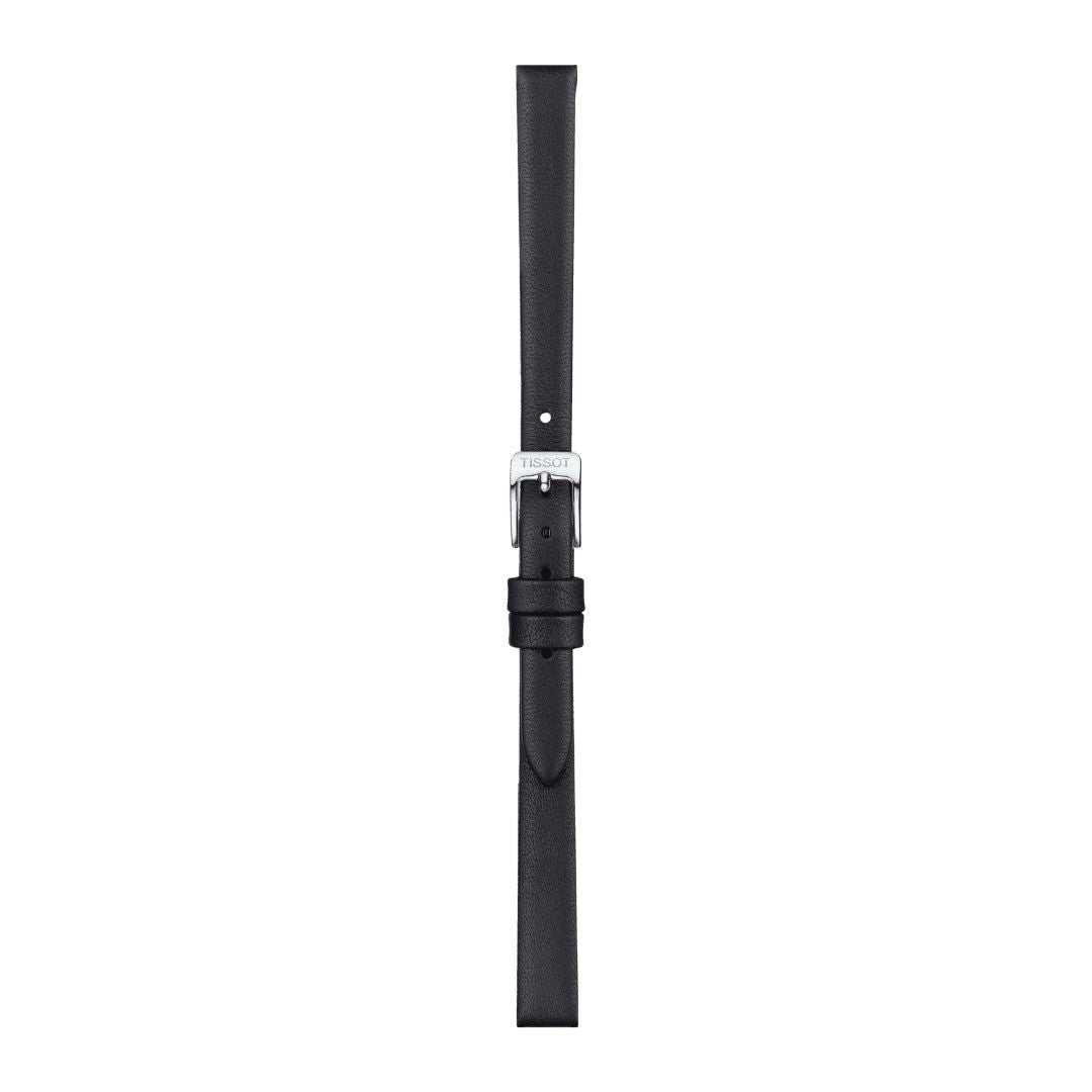 Tissot ranneke, 9 mm, musta nahka, T852043159