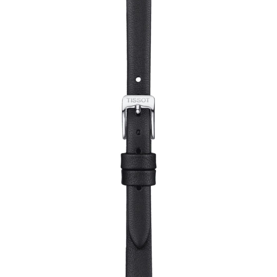 Tissot ranneke, 9 mm, musta nahka, T852043159