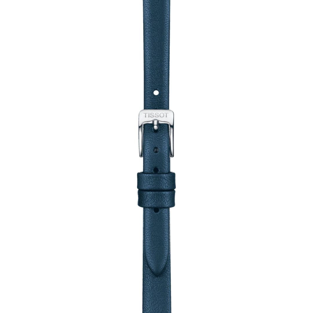 Tissot ranneke, 9 mm, sininen nahka, T852043163