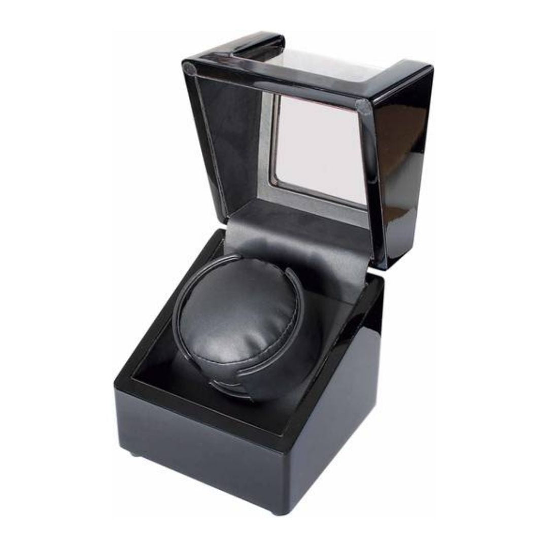 Watch Winder, musta pianolakattu, 078822