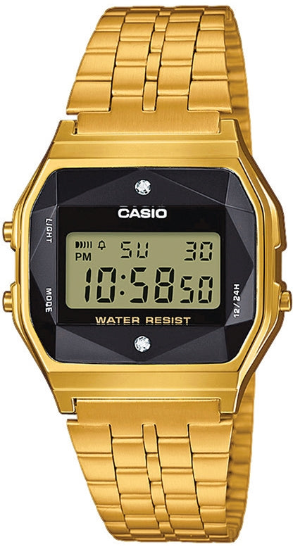 Casio Retro Diamond Vintage A159WGED-1EF - Casio - Laatukoru