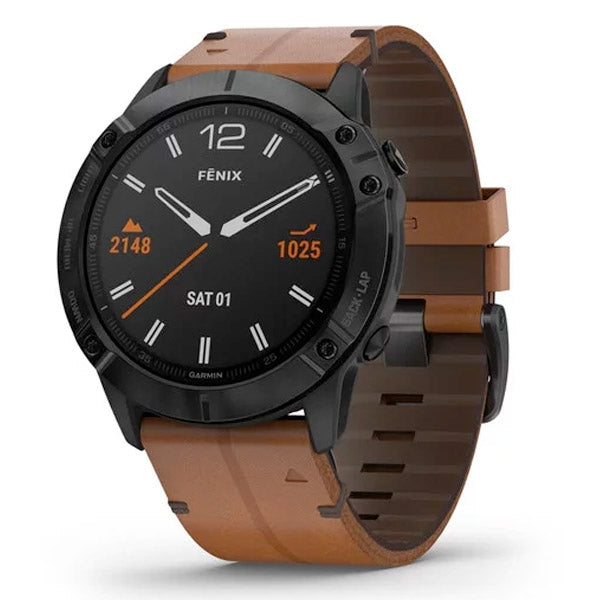 Garmin Fenix 6X Sapphire 51 mm musta, monilajiälykello 010-02157-14 - Garmin - Laatukoru