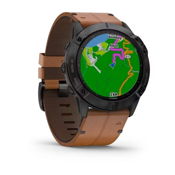 Garmin Fenix 6X Sapphire 51 mm musta, monilajiälykello 010-02157-14 - Garmin - Laatukoru