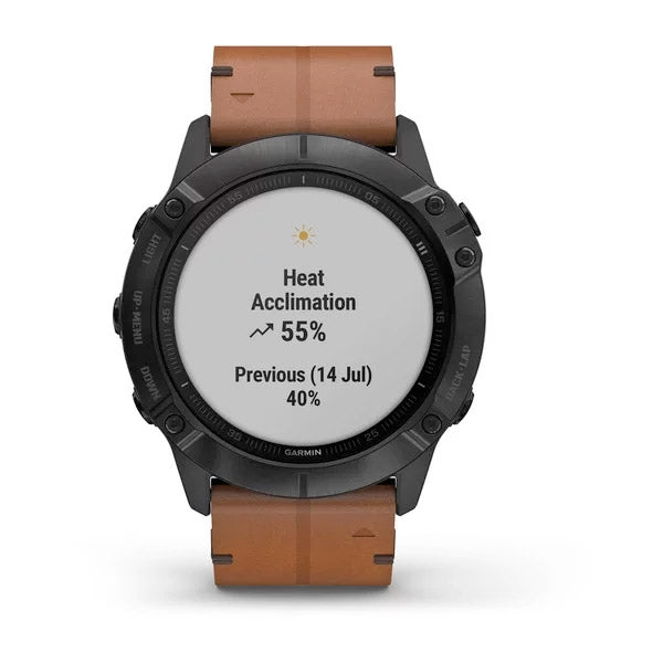 Garmin Fenix 6X Sapphire 51 mm musta, monilajiälykello 010-02157-14 - Garmin - Laatukoru