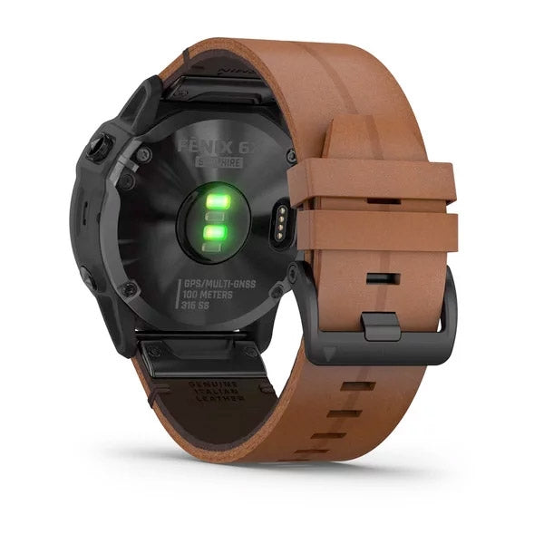Garmin Fenix 6X Sapphire 51 mm musta, monilajiälykello 010-02157-14 - Garmin - Laatukoru