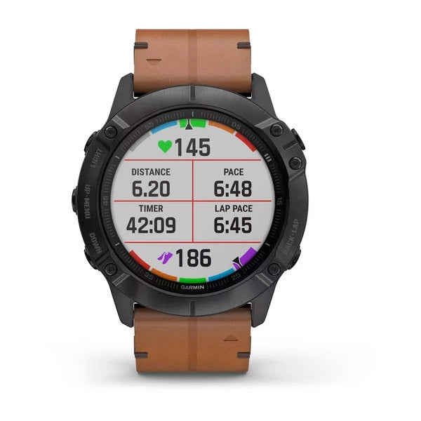 Garmin Fenix 6X Sapphire 51 mm musta, monilajiälykello 010-02157-14 - Garmin - Laatukoru