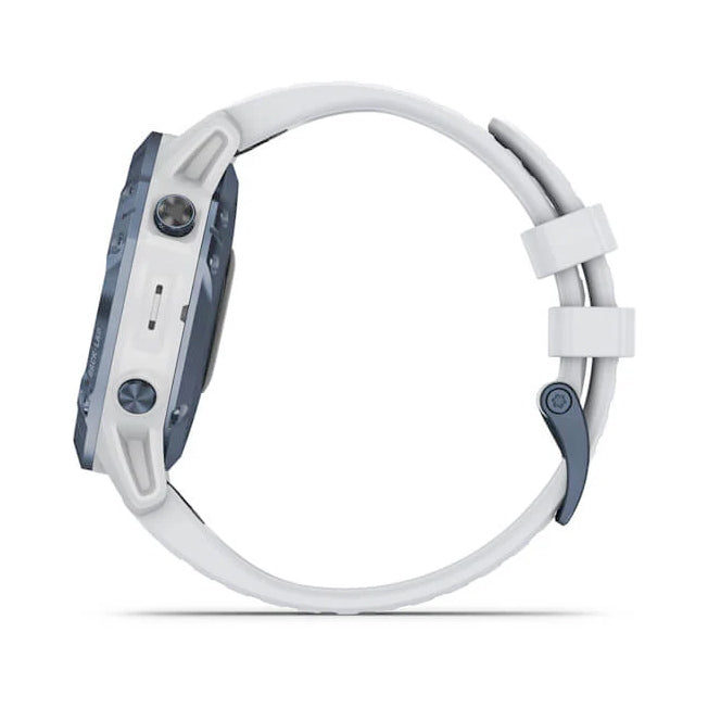 Garmin Fenix 6 Pro Solar Edition 47 mm sininen titaani ja vaalea hihna, monilajiälykello 010-02410-19 - Garmin - Laatukoru