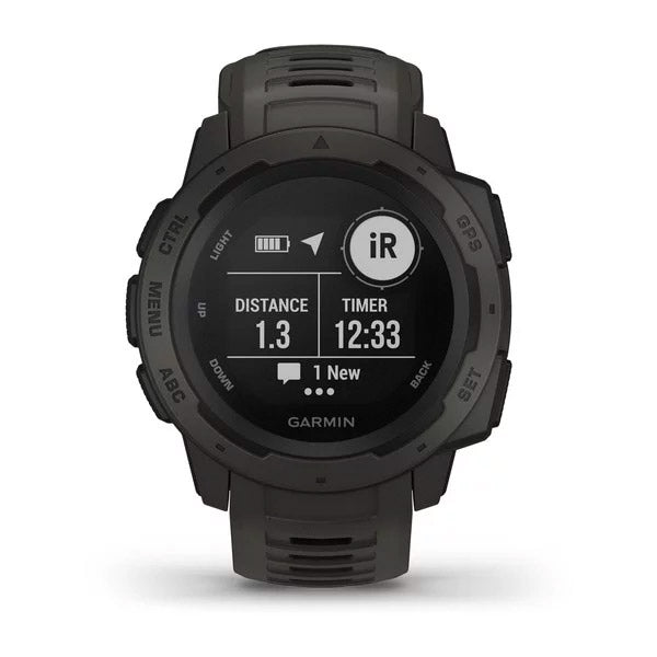 Garmin Instinct™ Grafiitinharmaa älykello 010-02064-00 - Garmin - Laatukoru