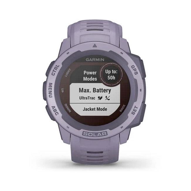 Garmin Instinct® Solar 45 mm orkidea, monilajiälykello 010-02293-02 - Garmin - Laatukoru