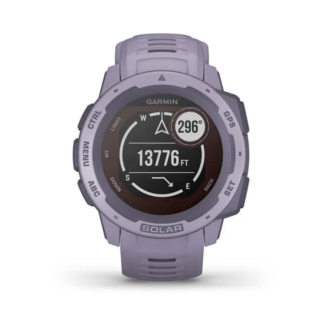Garmin Instinct® Solar 45 mm orkidea, monilajiälykello 010-02293-02 - Garmin - Laatukoru
