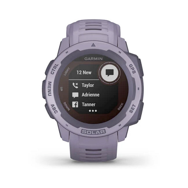 Garmin Instinct® Solar 45 mm orkidea, monilajiälykello 010-02293-02 - Garmin - Laatukoru