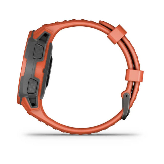 Garmin Instinct® Solar 45 mm tulipunainen, monilajiälykello 010-02293-20 - Garmin - Laatukoru