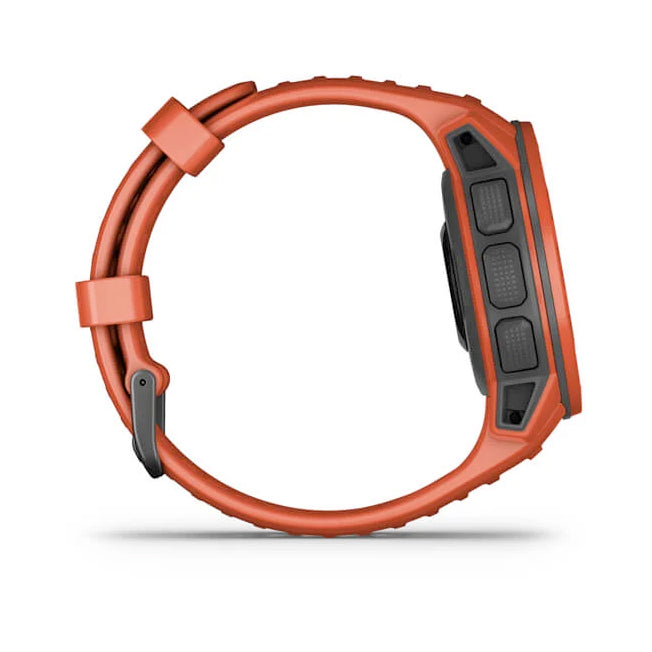 Garmin Instinct® Solar 45 mm tulipunainen, monilajiälykello 010-02293-20 - Garmin - Laatukoru