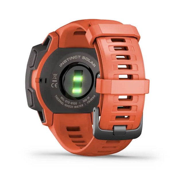 Garmin Instinct® Solar 45 mm tulipunainen, monilajiälykello 010-02293-20 - Garmin - Laatukoru