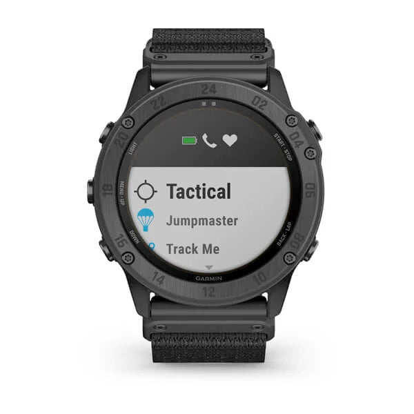 Garmin tactix Delta - Solar Edition 51 mm, aurinkolatausta tukeva taktinen GPS-kello 010-02357-11 - Garmin - Laatukoru