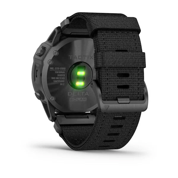 Garmin tactix Delta - Solar Edition 51 mm, aurinkolatausta tukeva taktinen GPS-kello 010-02357-11 - Garmin - Laatukoru