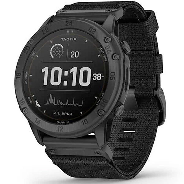 Garmin tactix Delta - Solar Edition 51 mm, aurinkolatausta tukeva taktinen GPS-kello 010-02357-11 - Garmin - Laatukoru