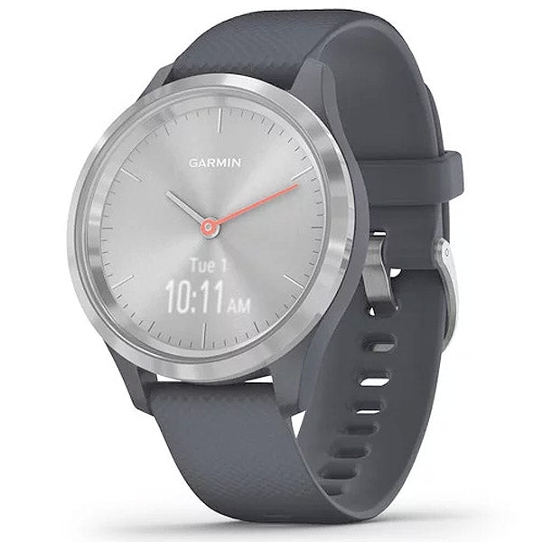 Garmin Vivomove 3S hopea ja graniitinsininen 39 mm, älykello 010-02238-00 - Garmin - Laatukoru