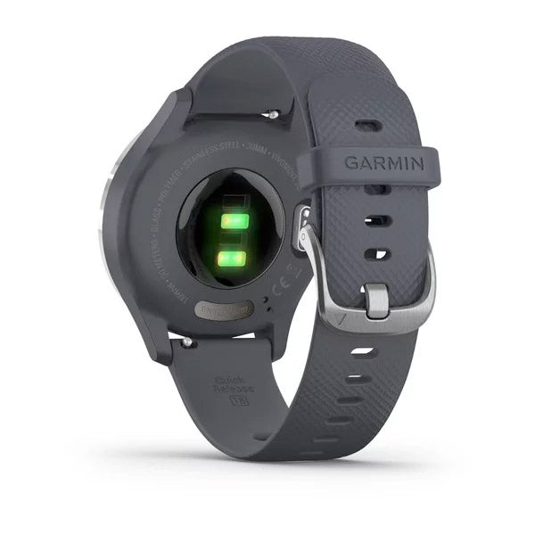 Garmin Vivomove 3S hopea ja graniitinsininen 39 mm, älykello 010-02238-00 - Garmin - Laatukoru