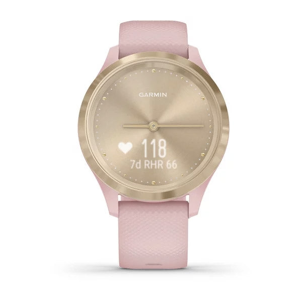 Garmin Vivomove 3S vaalea kulta ja uturuusu 39 mm, älykello 010-02238-01 - Garmin - Laatukoru