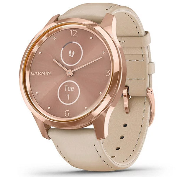 Garmin Vivomove Luxe ruusukulta 42 mm, älykello 010-02241-01 - Garmin - Laatukoru