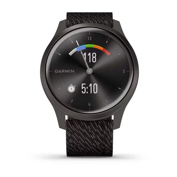 Garmin Vivomove Style grafiitinharmaa 42 mm, älykello 010-02240-03 - Garmin - Laatukoru
