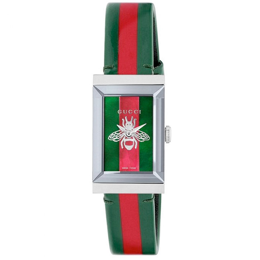 Gucci G-Frame YA147408, naisten rannekello - Gucci - Laatukoru