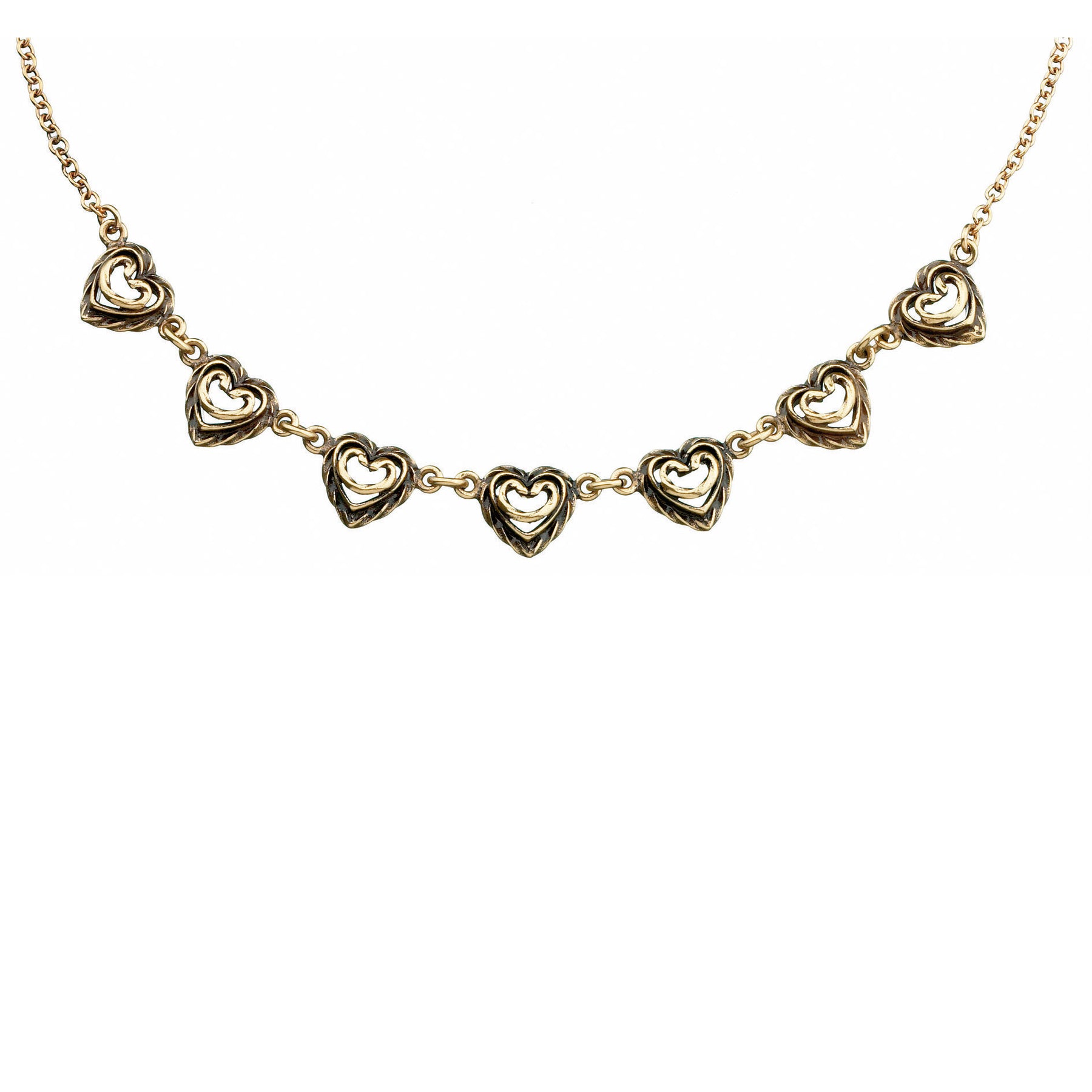 Kalevala Talon sydän kaulakoru, pronssi, Kalevala Originals - Kalevala - Laatukoru