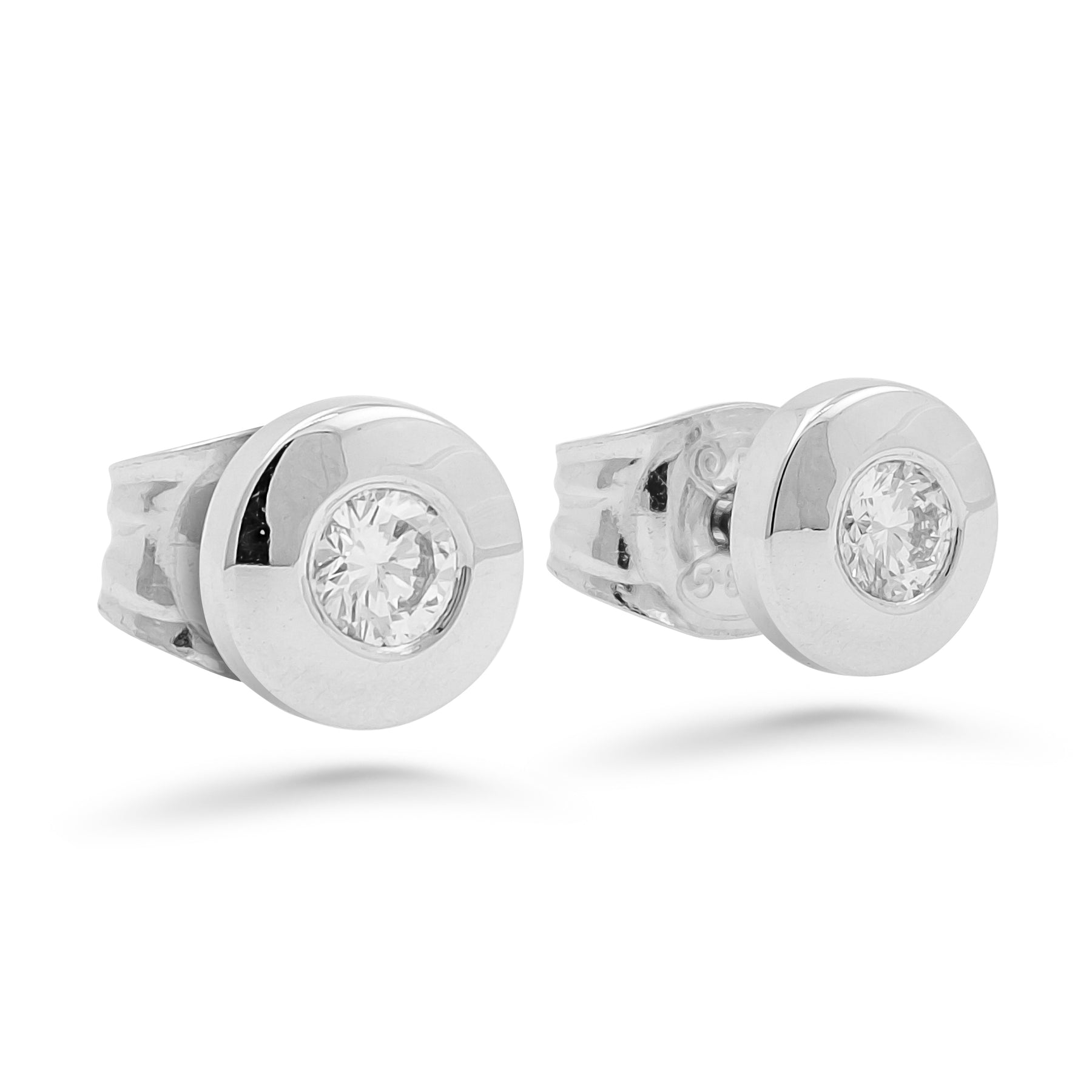 Silván timanttikorvakorut 0,20ct, 14K valkokultaa, Silván timanttikorut - Silván - Laatukoru