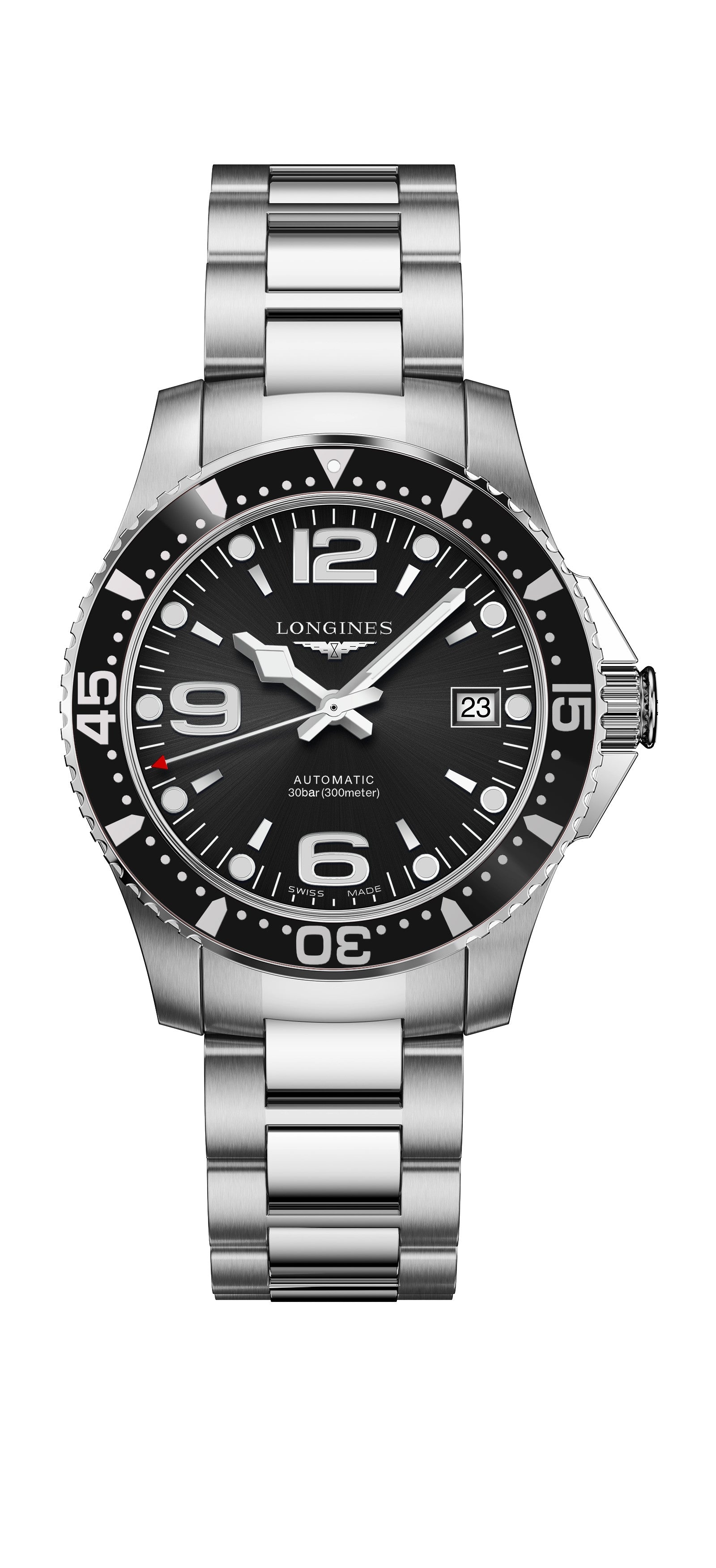 Longines L3.741.4.56.6 HydroConquest rannekello - Longines - Laatukoru