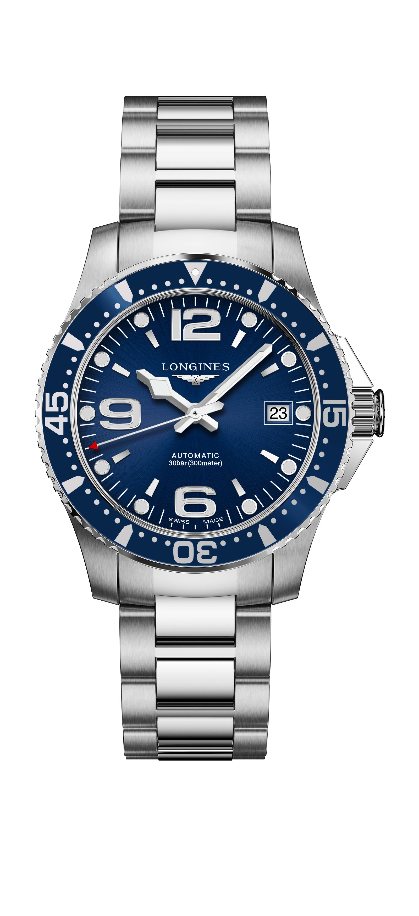 Longines L3.741.4.96.6 HydroConquest rannekello - Longines - Laatukoru