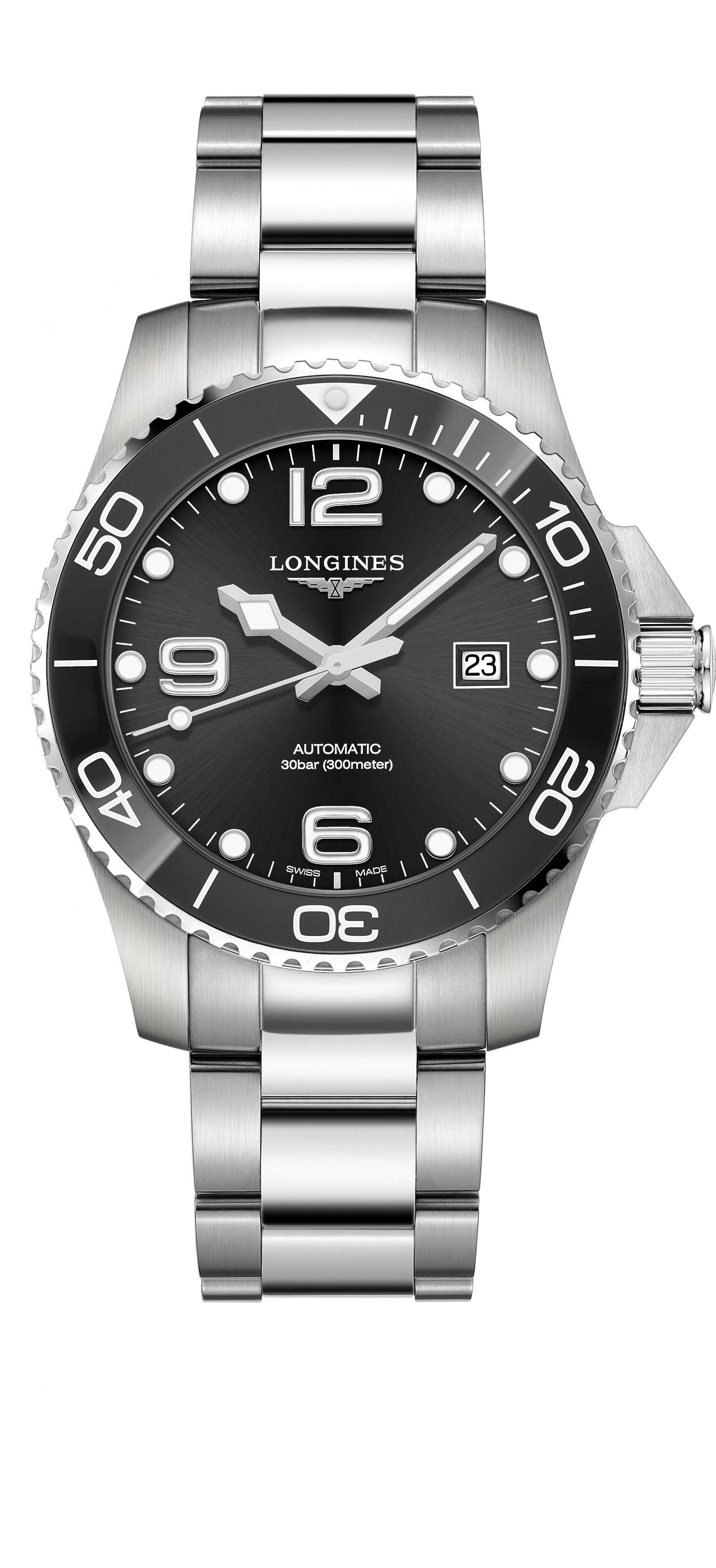 Longines L3.782.4.56.6 HydroConquest rannekello - Longines - Laatukoru