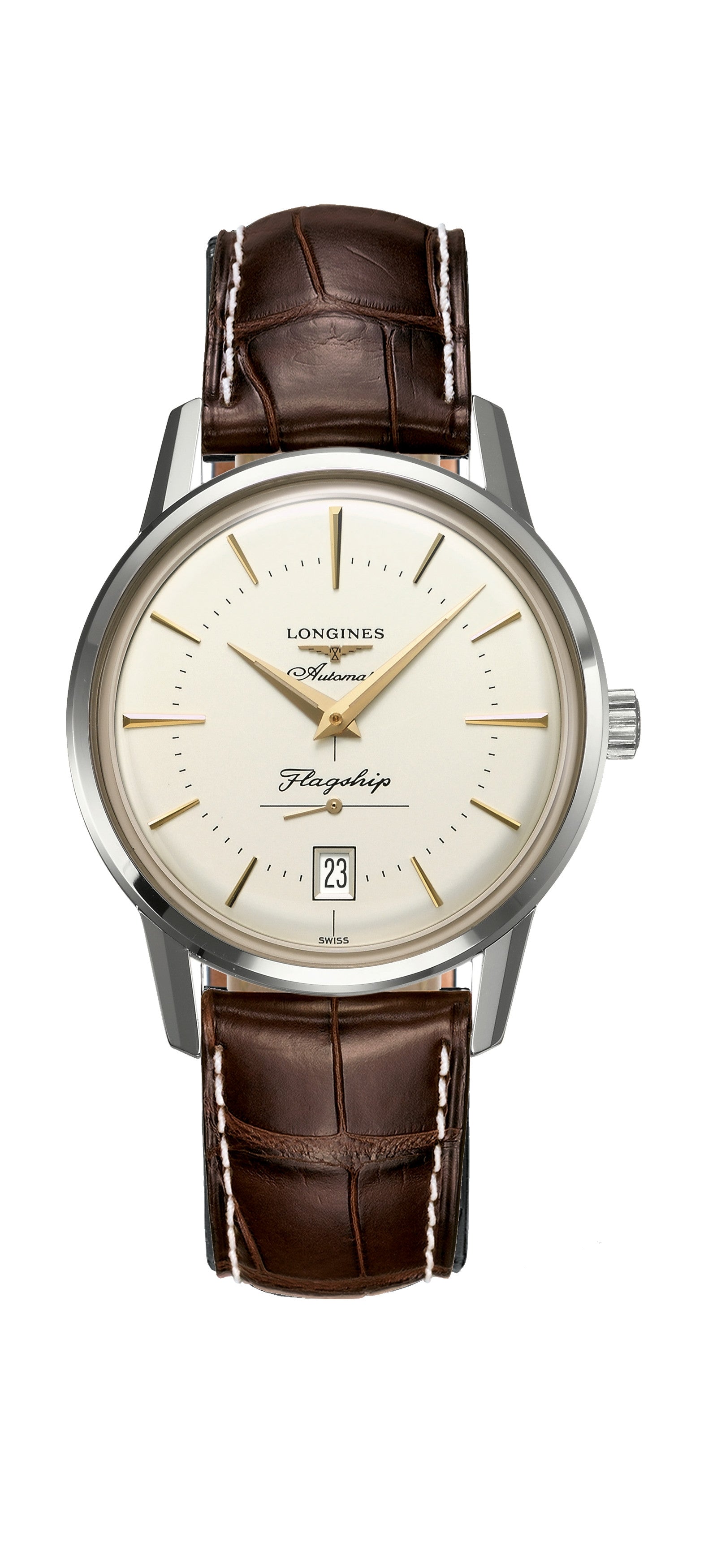Longines L4.795.4.78.2 Flagship Heritage - Longines - Laatukoru