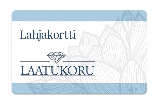 Lahjakortti verkkokauppaan - Laatukoru - Laatukoru