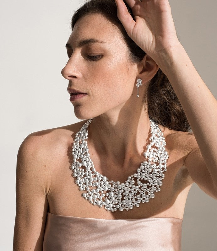 Kalevala Winter Pearl iso kaulakoru, Art by Kalevala - Kalevala - Laatukoru