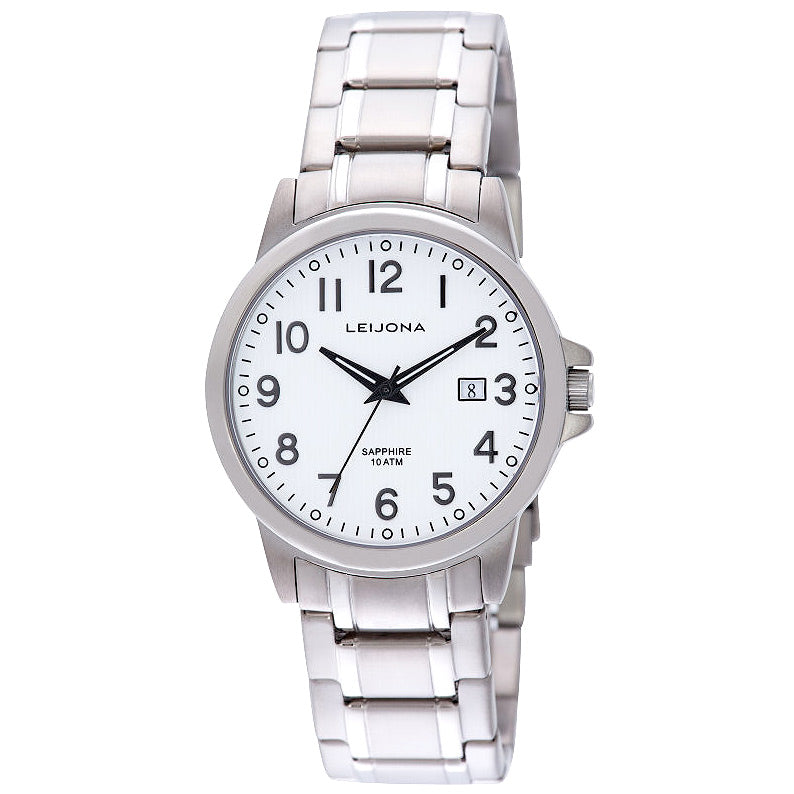 Leijona 5088-1707 Watch, titanium bracelet and sapphire glass