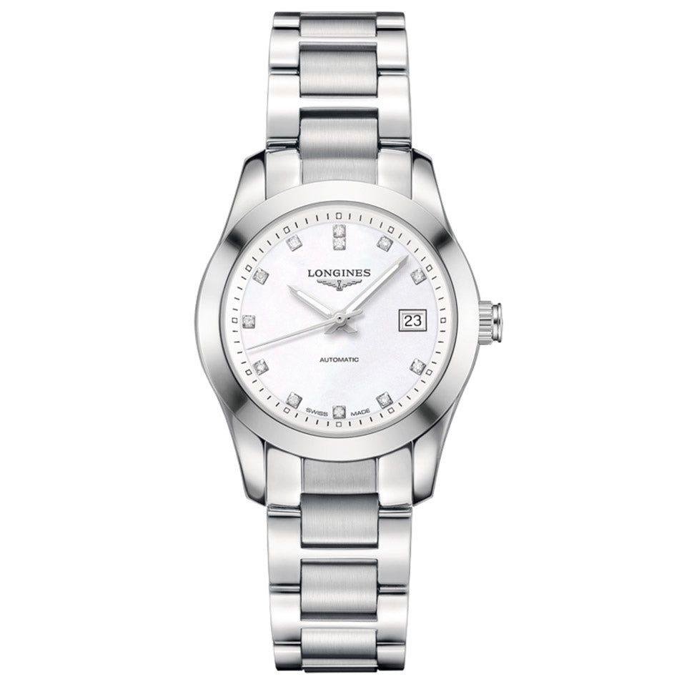 Longines L2.285.4.87.6 Conquest Classic, naisten rannekello - Longines - Laatukoru