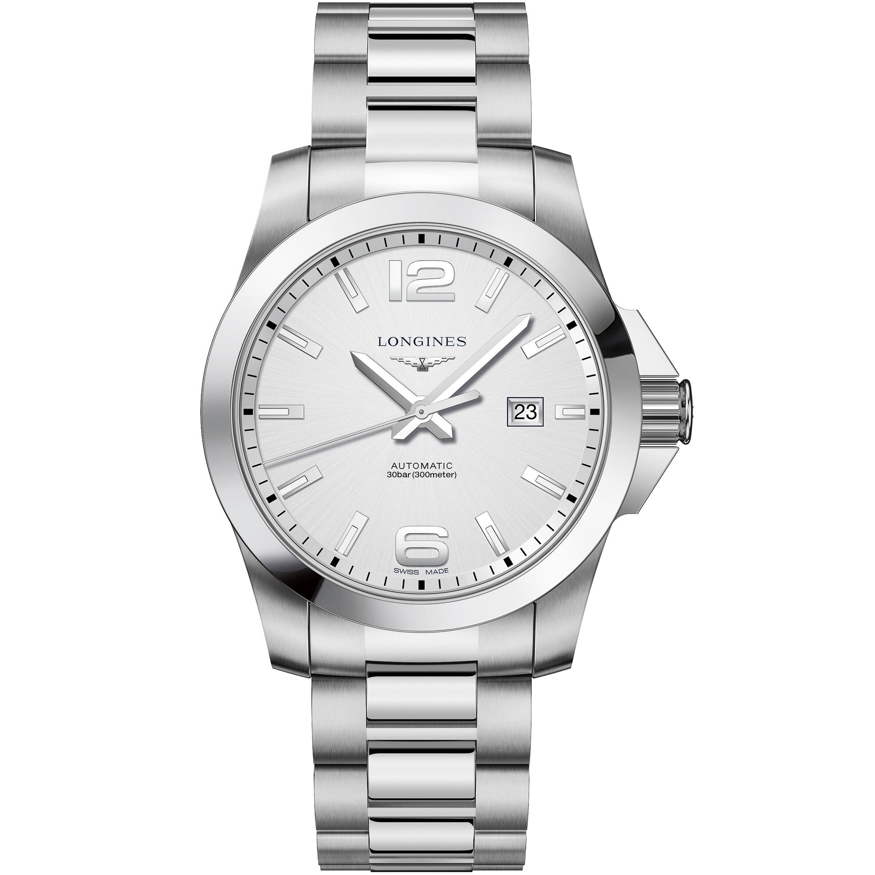 Longines L3.778.4.76.6 Conquest 43 mm, miesten rannekello - Longines - Laatukoru