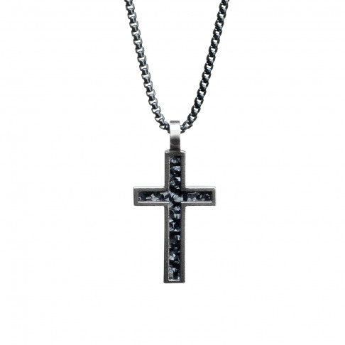 Lumoava Polku, ristiriipus 30 mm, tummennettu hopea - Lumoava - Laatukoru