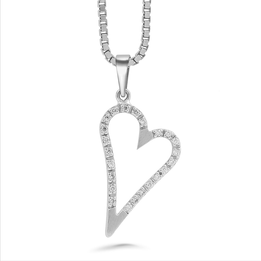 Silván timanttiriipus 0,16ct, 14K valkokultaa, Silván timanttikorut - Silván - Laatukoru