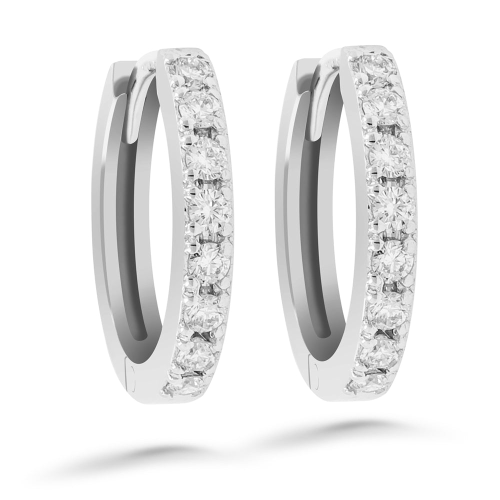 Silván timanttikorvakorut 0,32ct, 14K valkokultaa, Silván timanttikorut - Silván - Laatukoru