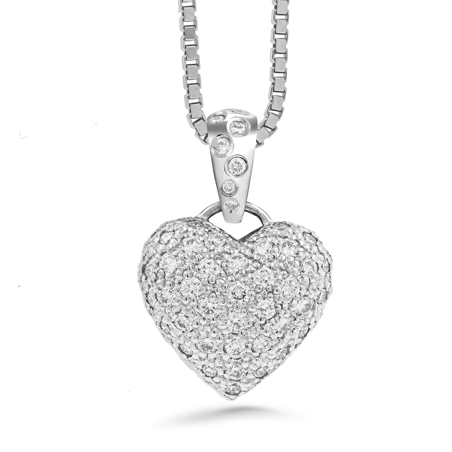 Silván timanttiriipus 1,45ct, 14K valkokultaa, Silván timanttikorut - Silván - Laatukoru