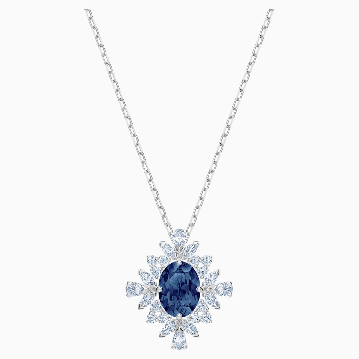 Swarovski Palace crystal pendant, blue