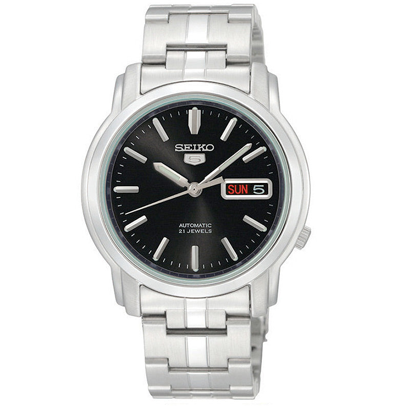 Seiko Automatic SNKK71K1, miesten rannekello - Seiko - Laatukoru